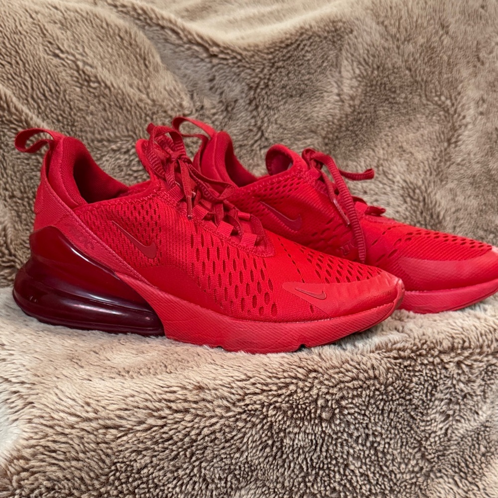 Nike Women's Red Athletic Sneakers - Picture 3 of 3